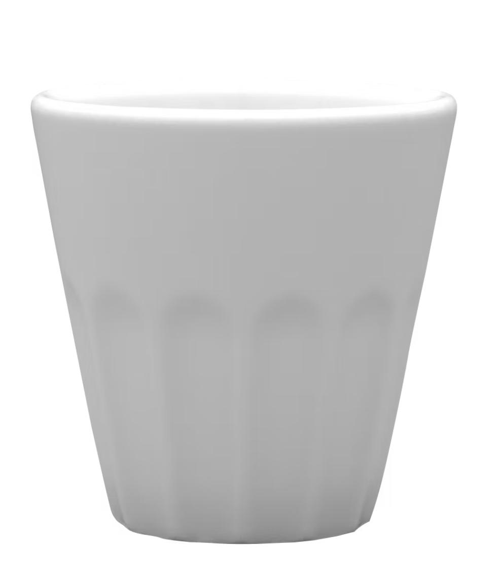 Reklammugg Hel mugg räfflad | 90 ml